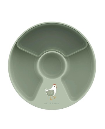 Assiette compartimentée - Little Farm - Little Dutch