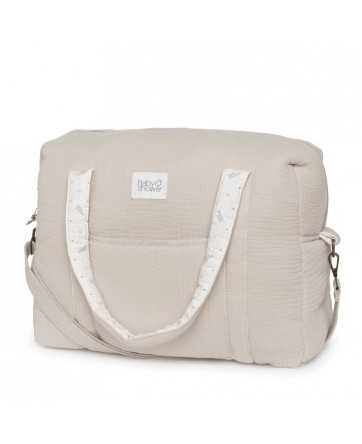 Sac maternité Camilla Latte Powder  - BabyShower