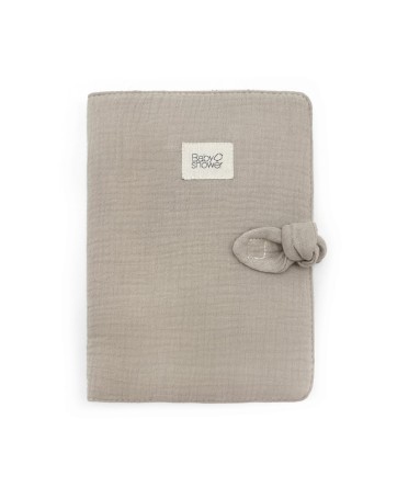 Protège carnet de santé Latte Powder  - BabyShower