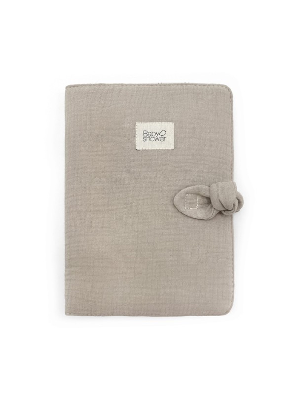 Protège carnet de santé Latte Powder  - BabyShower