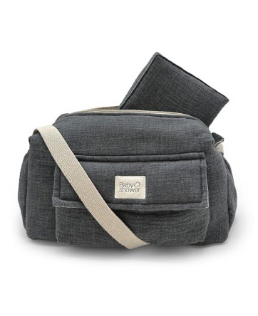 Sac à langer Camila Stormy Grey  - BabyShower