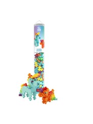 Tube Rainbow Unicorns – 100 Pcs - Plus Plus