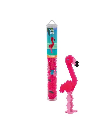 Tube Flamingo – 100 Pcs - Plus Plus
