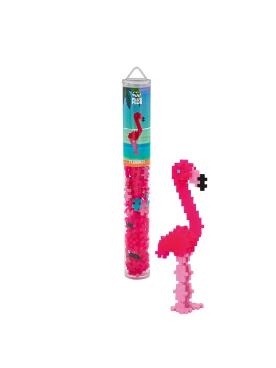 Tube Flamingo – 100 Pcs - Plus Plus
