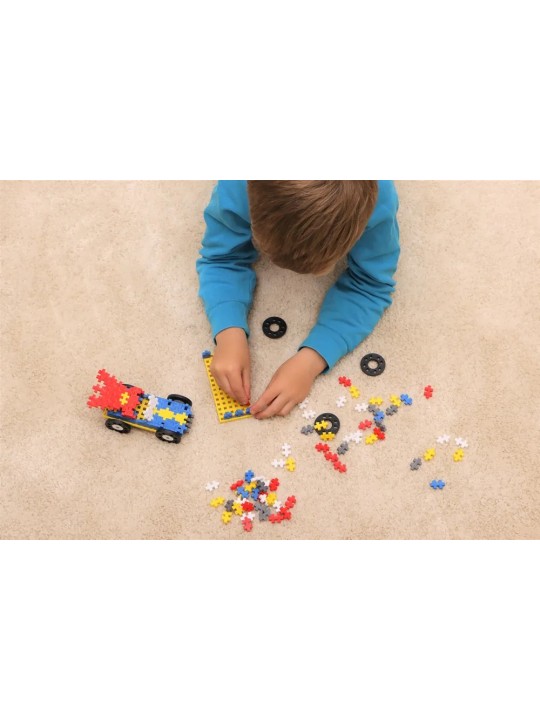 Big tube Hero Car – 240 Pcs - Plus Plus