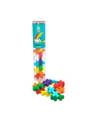 Big tube Rainbow – 15 Pcs - Plus Plus