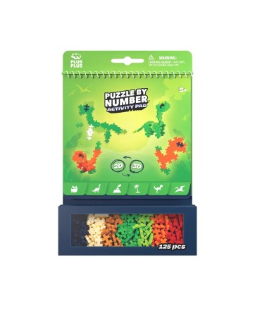 Bloc d’activité – Dino – 125 Pcs - Plus Plus