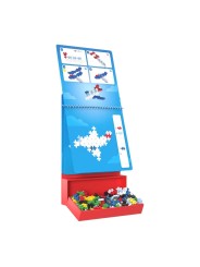 Bloc d’activité – Véhicules  – 125 Pcs - Plus Plus