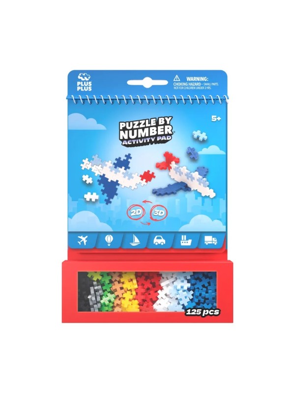 Bloc d’activité – Véhicules  – 125 Pcs - Plus Plus