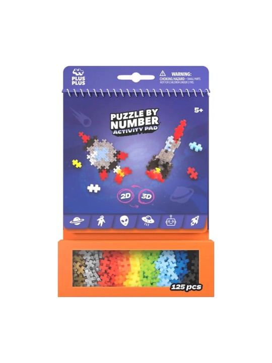 Bloc d’activité – Fusée – 125 Pcs - Plus Plus