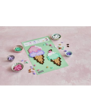 Puzzle Cornet de Glaces – 250 Pcs - Plus Plus