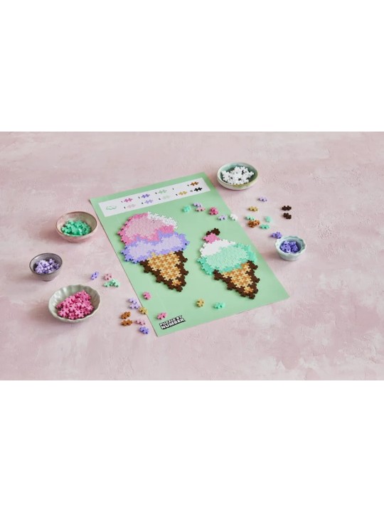 Puzzle Cornet de Glaces – 250 Pcs - Plus Plus
