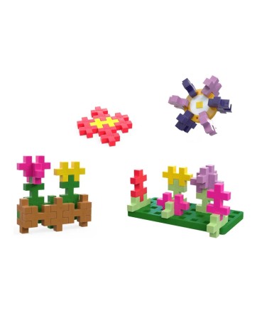 BIG – Set activité – Fleurs – 40 pcs - Plus Plus