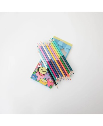Crayons de couleur à double extremité – Mr Wonderful