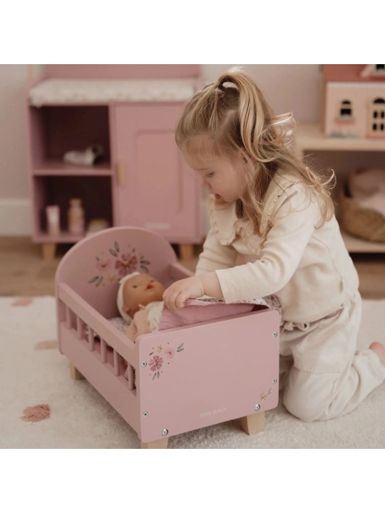 Lit pour bébé en bois - Little Dutch