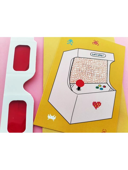 Carte jeu La famille s'agrandit ! - Annonce grossesse - Pamela Loops