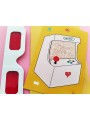 Carte jeu La famille s'agrandit ! - Annonce grossesse - Pamela Loops