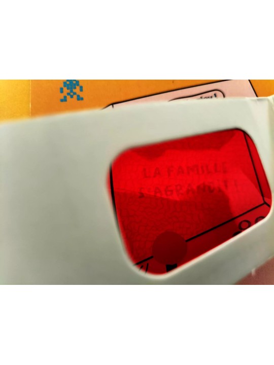 Carte jeu La famille s'agrandit ! - Annonce grossesse - Pamela Loops