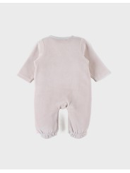 Pyjama bébé en velours beige Bali - Noukie's