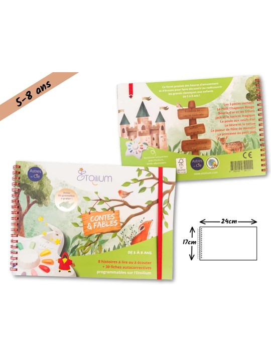 Livret Etoilium - Contes et fables - 30 Fiches