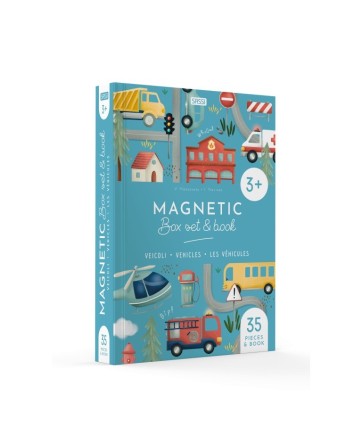 Magnetic box set - Les Véhicules - SASSI