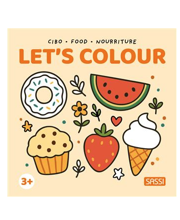 Let's colour - Nourriture - Sassi