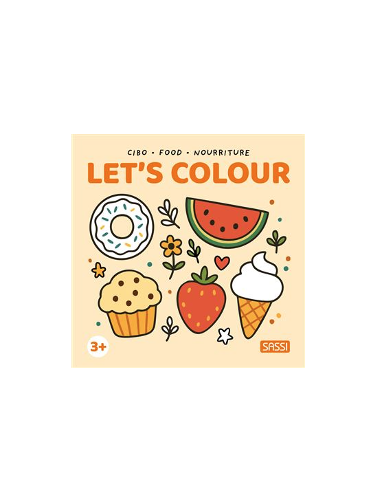 Let's colour - Nourriture - Sassi