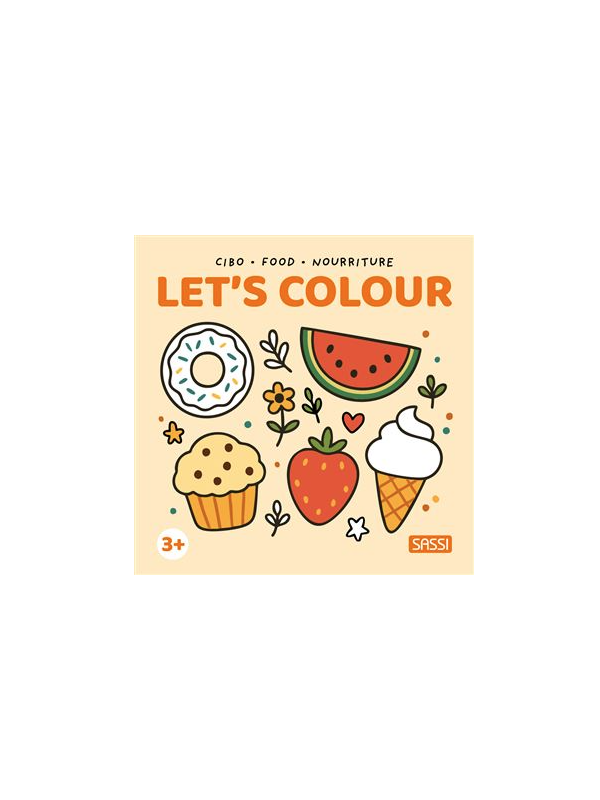 Let's colour - Nourriture - Sassi