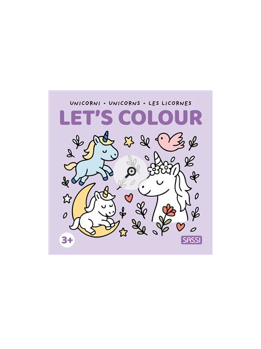 Let's colour - Les licornes - Sassi