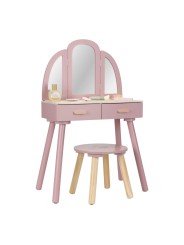 Coiffeuse en bois rose - Little Dutch