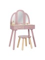Coiffeuse en bois rose - Little Dutch