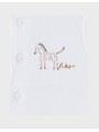 Lot  de 2 pyjamas bébé en velours zèbre - Noukie's