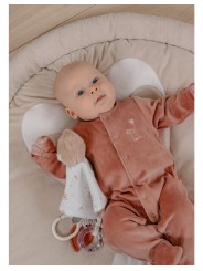 Lot  de 2 pyjamas bébé en velours coeurs - Noukie's