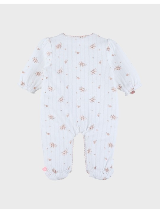Pyjama bébé en coton fleurs - Noukie's