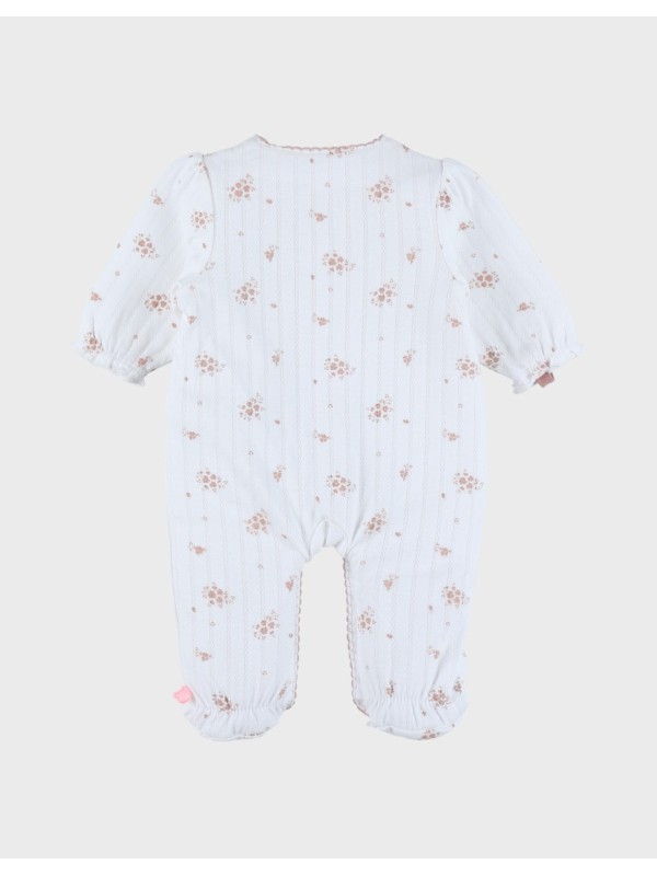 Pyjama bébé en coton fleurs - Noukie's
