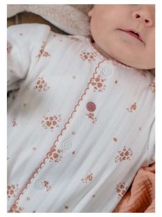 Pyjama bébé en coton fleurs - Noukie's