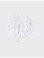 Pyjama en coton 2 pièces fleurs - Noukie's