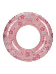 Bouée de natation Fleurs Roses 50 cm - Little Dutch