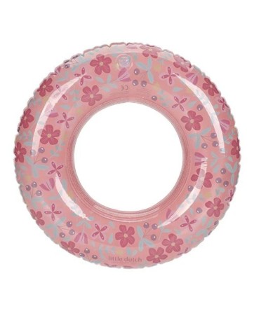 Bouée de natation Fleurs Roses 50 cm - Little Dutch