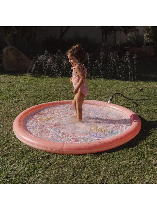 Tapis de jeu aquatique - Rose - Sirène de rêve - Little Dutch