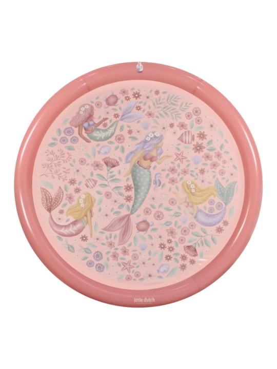Tapis de jeu aquatique - Rose - Sirène de rêve - Little Dutch