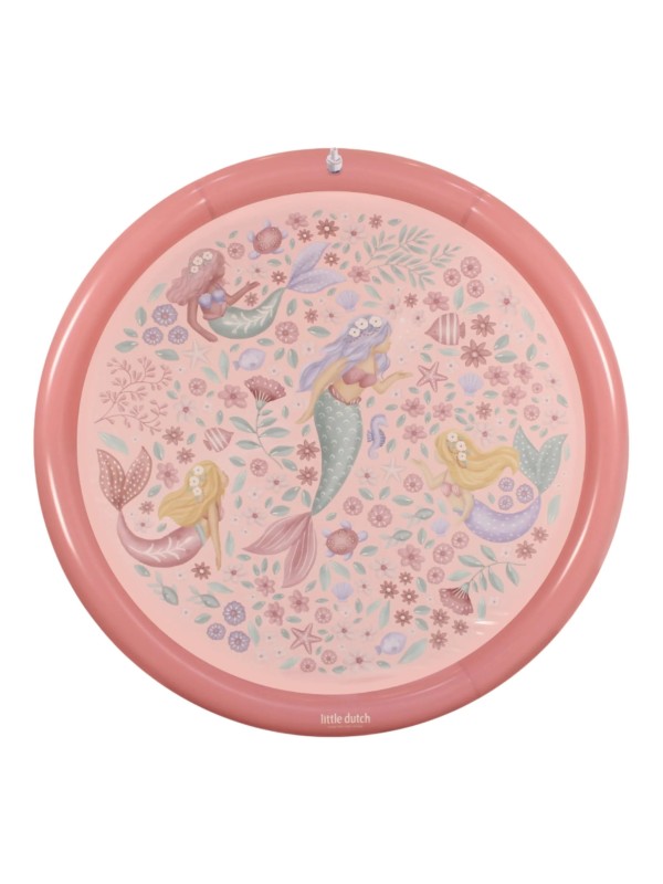 Tapis de jeu aquatique - Rose - Sirène de rêve - Little Dutch