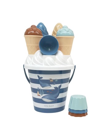 Ensemble de plage Glaces - Ensemble de 14 - Monde Océan - Little Dutch