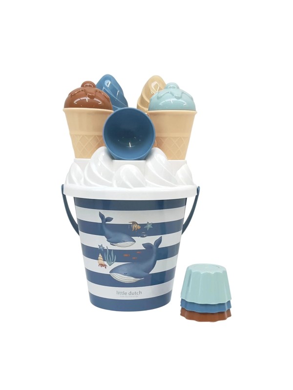 Ensemble de plage Glaces - Ensemble de 14 - Monde Océan - Little Dutch