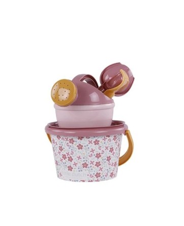 Ensemble de plage Fleurs Roses ensemble de 5 - Little Dutch