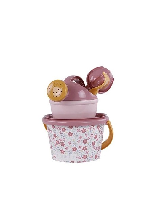 Ensemble de plage Fleurs Roses ensemble de 5 - Little Dutch