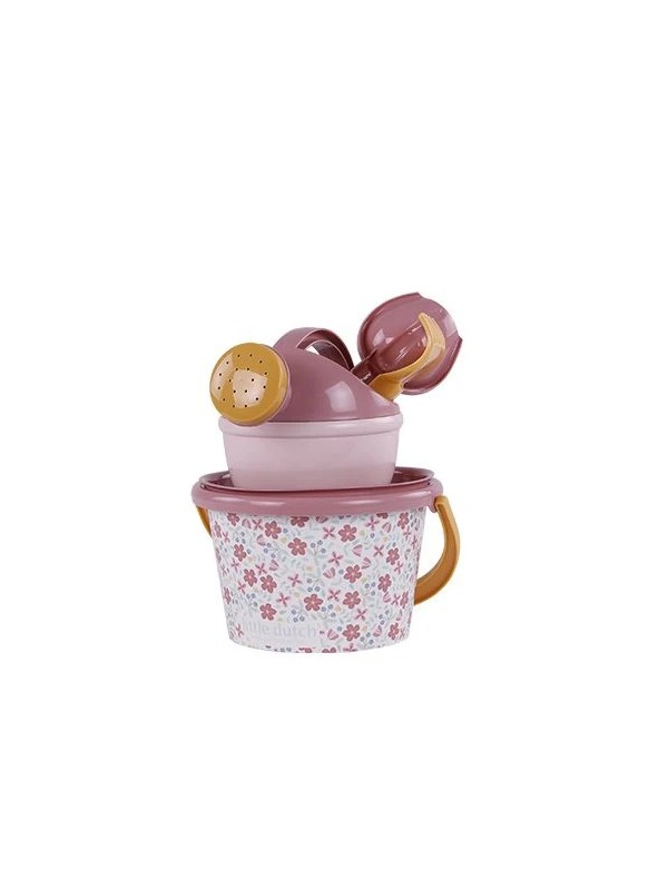 Ensemble de plage Fleurs Roses ensemble de 5 - Little Dutch