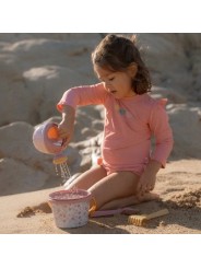 Ensemble de plage Fleurs Roses ensemble de 5 - Little Dutch