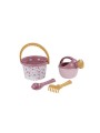 Ensemble de plage Fleurs Roses ensemble de 5 - Little Dutch