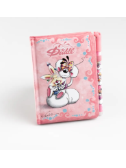 Carnet A6 Rose + Stylo Diddlina